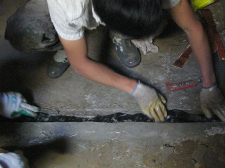 西咸新区地下管廊渗漏水治理